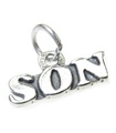 Son charm i sterling silver .925 x 1 Sons familj charm