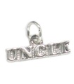 Onkel sterling silver charm .925 x 1 Uncle och familj charm