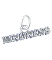 Kindness sterling silver charm .925 x 1 Kind Caring Words with meaning