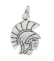 Charm spartano in argento sterling .925 x 1 Sparta. Guerriero dell'antica Grecia