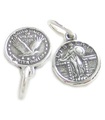 Standing Liberty Quarter TINY sterling silver charm .925 x1 Quarters Coins