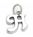 Script Letter H Initial sterling silver charm .925 x 1 Letters charms