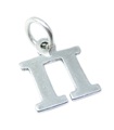 Pi grekiska alfabetet sterling silver charm .925 x 1 Symboler PI charm