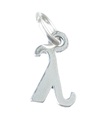 Lambda Sterling Silber Charm .925 x 1 griechischer Buchstabe Buchstaben