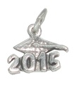 2015 Graduation Mortarboard strlng silver charm .925 x1 Graduate charms