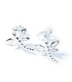 Boucles d'oreilles en argent sterling TINY Dragonfly .925 x 1 paire de clous d'insectes