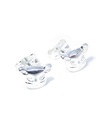 Boucles d'oreilles en argent sterling TINY Cat .925 x 1 paire de clous de chats de chatte