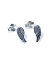 TINY Angel Wing boucles d'oreilles en argent sterling .925 x 1 paire de clous