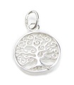 Tree of life tiny sterling silver charm .925 x 1 Trees charms