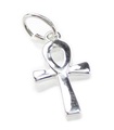 Ankh Cross TINY Sterling Silber Charm .925 x 1 Ankhs & Ägyptische Charms