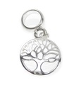 Tree of Life Bead sterling silver charm .925 x 1 Heliga berlocker