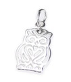 Eule klein Sterling Silber Charm .925 x 1 Birds and Owls Charms