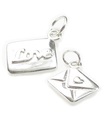 Charm pequeño Love Letter en plata de ley .925 x 1 Charms amorosos