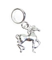 Charm pequeño de plata de ley con cuentas de caballo .925 x 1 Charms de cuentas de caballos