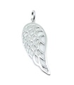 Pendentif aile d'ange en argent sterling .925 x 1 Protection des ailes d'ange