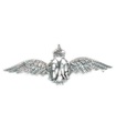 RAF Royal Air Force brosch sterling silver .925 x 1 Airforce broscher