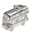 Doppeldecker Bus Sterling Silber Charm .925 x 1 Bus Charms