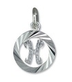 Bokstaven H Initial .925 silver charm hänge x1 initialer charms Range10