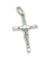 Crucifix charm i sterlingsilver - hänge .925 x 1 Jesus Crosses Holy