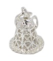 Wedding Bell charm i sterling silver .925 x 1 klockor