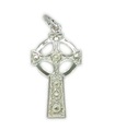 Pendentif en argent sterling croix de style celtique .925 x 1 croix pendentifs