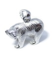 Pendentif ours polaire en argent sterling .925 x 1 Pendentifs Big Bears