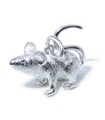 Souris - Pendentif rat en argent sterling .925 x 1 Pendentifs souris et rats