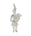 Man With Bagpipes charm i sterlingsilver .925 x1 skotsk skotsk charm