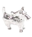 Charm in argento sterling Scotty Scottish Terrier Dog .925 x 1 ciondoli per cani