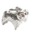 Ram Schaap Ram sterling zilveren bedel .925 x 1 dierenriem bedels