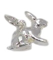 Kanin sterling silver charm .925 x 1 kanin charmar