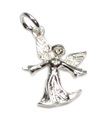 Pendentif breloque ange en argent sterling .925 x 1 breloques saints anges