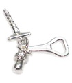 Flasköppnare Cork Corkscrew strlng silver charm .925 x1 Drickberlocker