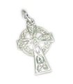 Ciondolo croce celtica in argento sterling - ciondolo .925 x 1 croci pendenti