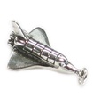 Space Shuttle sterling silver charm .925 x 1 shuttles charm