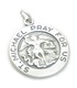 St Michael the Archangel sterling silver charm .925 x 1 Saint charms