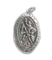 Saint Christopher large silver pendant .925 x 1 Travelling pendants