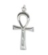 Ankh Cross sterling silver pendant .925 x 1 Ankhs charm pendants