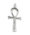 Ankh Kreuz Sterling Silber Anhänger .925 x 1 Ankhs Charm-Anhänger