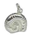 Ammonit charm i 9D sterling silver .925 x 1 Ammonit Amonit charm