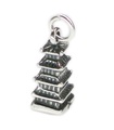 Pagoda charm i sterlingsilver .925 x 1 Pagodas Tower Charms