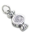 Sweet SMALL charm i sterling silver .925 x 1 Godis godis charm