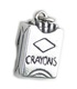 Crayons sterling silver charm .925 x 1 Crayon charms