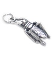 Charm de plata de ley Grasshopper Locust .925 x 1 Charms Grass Hopper