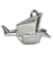 Origami Crane sterling silver charm .925 x 1 bröllop charm