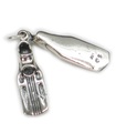 Fenor - Flippers charm i sterlingsilver .925 Dykning - Snorklingsberlocker