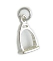 Stirrup sterling silver charm .925 x 1 Stirrup Horses stirrups charms