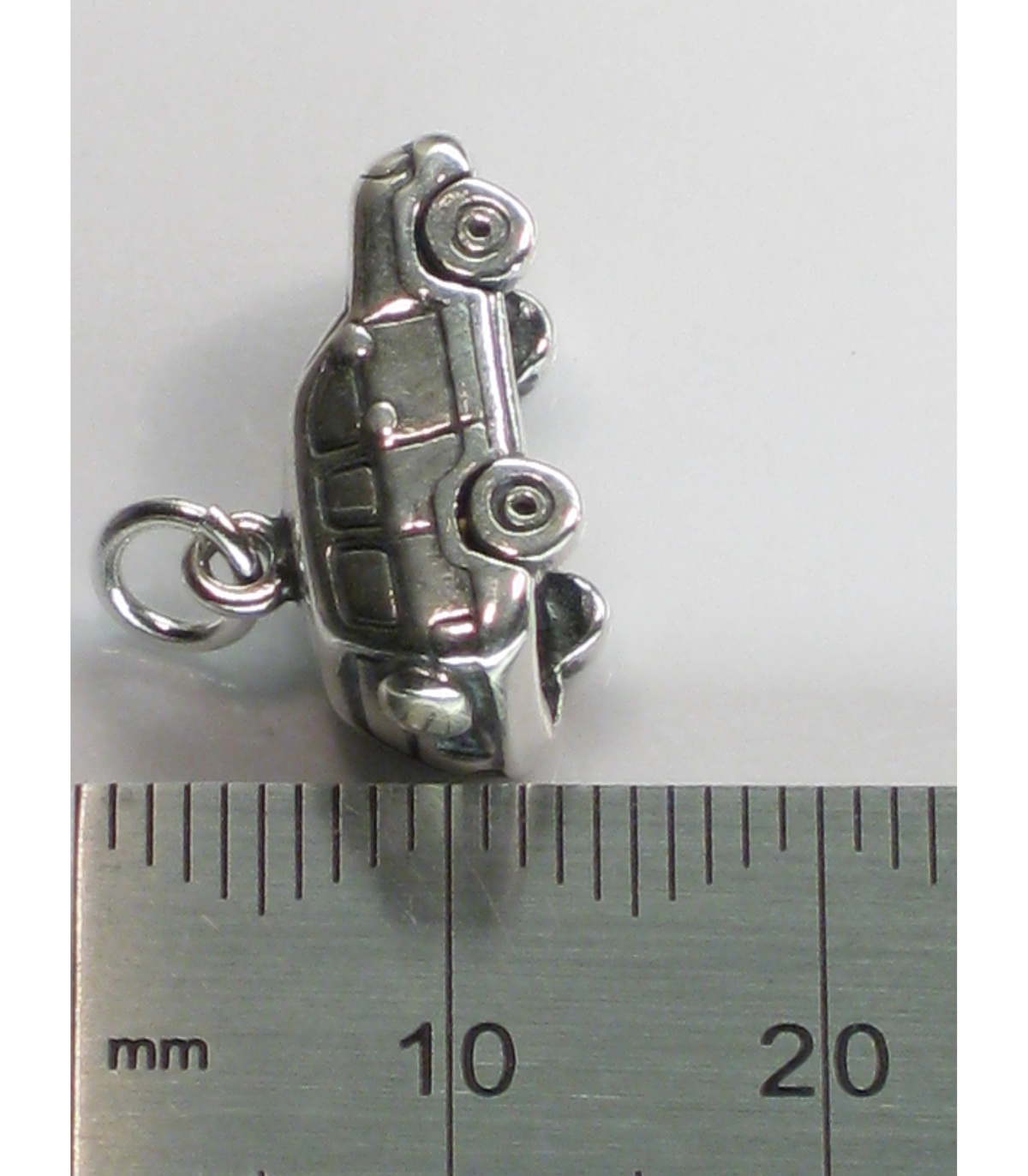 Ciondolo a clip in argento sterling per auto Beetle .925 x 1