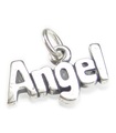 Breloque ange en argent sterling .925 x 1 Breloques anges et comportement