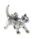 Pussy Cat Sterling Silber Charm .925 x 1 Puss Cats Charms
